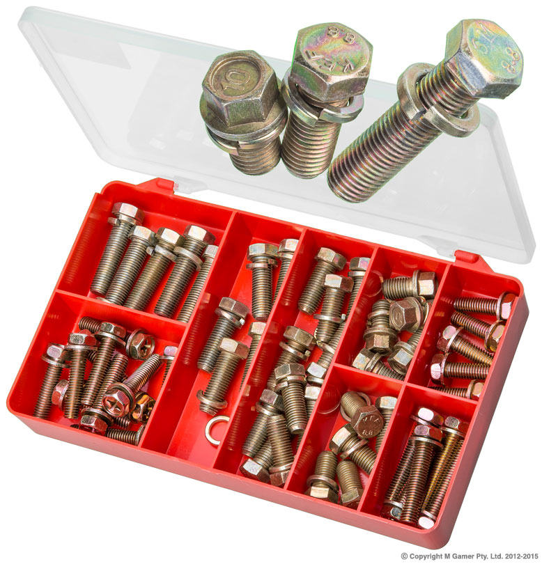 Large Japanese Fine Hex Sems Screws